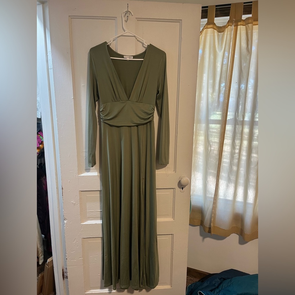 Baltic Born Arianna Maxi Dress- Medium- Sage Green